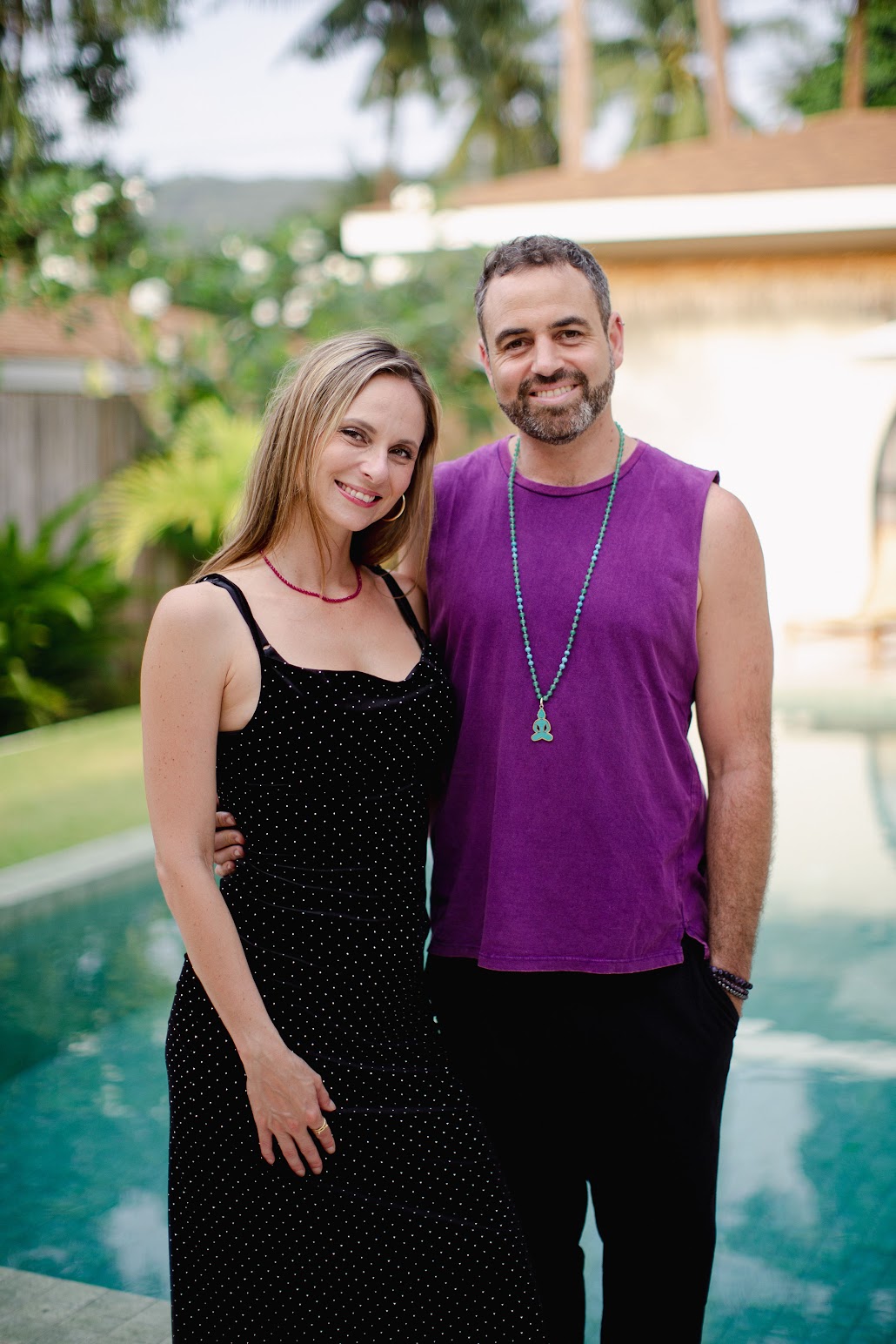 Barak and Daria off-stage. The work is the work because we live it.